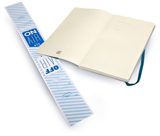 Блокнот Moleskine CLASSIC SOFT, линейка, бирюзовый