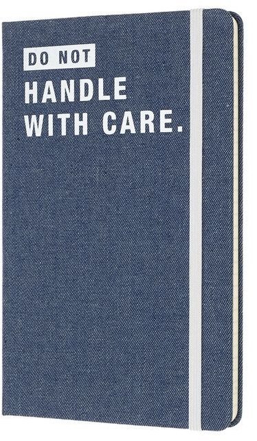 Блокнот Moleskine Limited Edition DENIM Large, линейка, Don`t Handle
