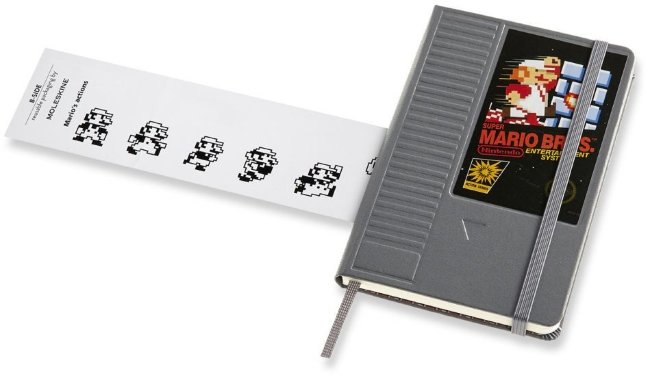 Блокнот Moleskine Limited Edition Super Mario Pocket, Nes Cartridge, линейка