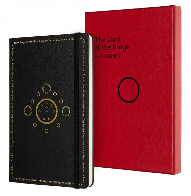 Блокнот Moleskine Limited Edition Lord of the Rings Large, линейка, коллекционный, черный Блокнот Moleskine Limited Edition Lord of the Rings Large, линейка, коллекционный, черный