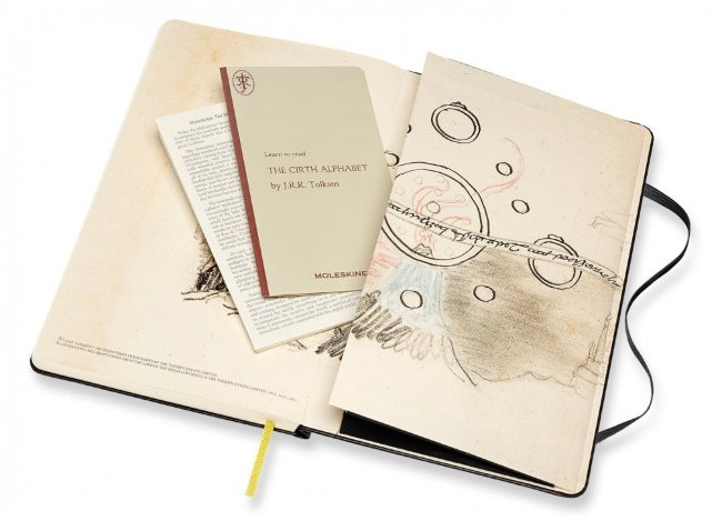 Блокнот Moleskine Limited Edition Lord of the Rings Large, линейка, коллекционный, черный Блокнот Moleskine Limited Edition Lord of the Rings Large, линейка, коллекционный, черный