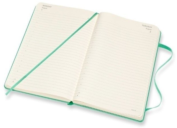 Ежедневник Moleskine CLASSIC Large 130х210мм 400стр. мятный Ежедневник Moleskine CLASSIC Large 130х210мм 400стр. мятный