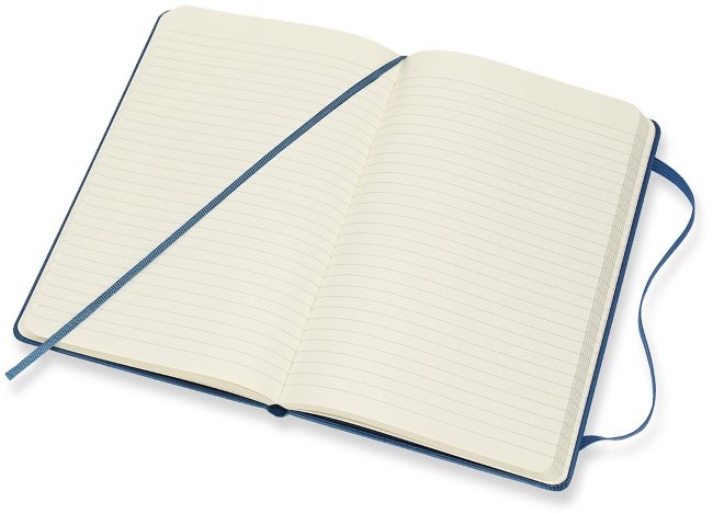 Блокнот Moleskine PETER PAN LARGE Limited Edition, линейка, коллекционный, синий