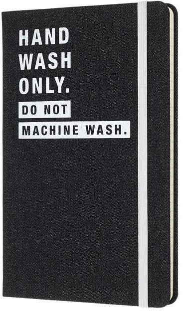 Блокнот Moleskine Limited Edition DENIM Large, линейка, Hand wash only