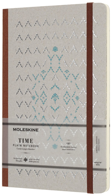Блокнот Moleskine Limited Edition TIME NOTEBOOKS Large, линейка, коричневый Блокнот Moleskine Limited Edition TIME NOTEBOOKS Large, линейка, коричневый