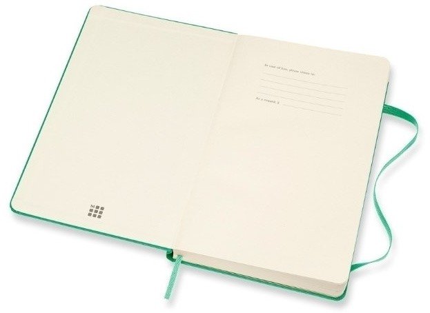 Ежедневник Moleskine CLASSIC Pocket 90x140мм 400стр. мятный Ежедневник Moleskine CLASSIC Pocket 90x140мм 400стр. мятный