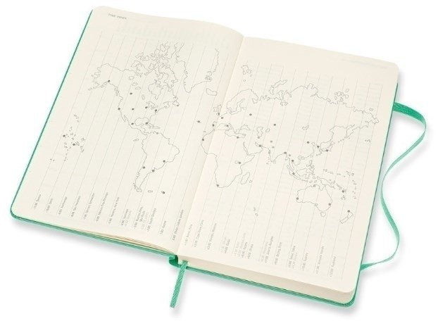 Ежедневник Moleskine CLASSIC Pocket 90x140мм 400стр. мятный Ежедневник Moleskine CLASSIC Pocket 90x140мм 400стр. мятный