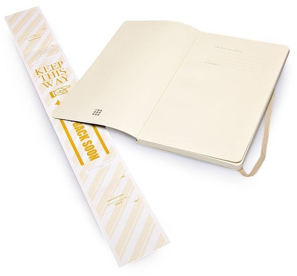 Блокнот Moleskine CLASSIC SOFT, линейка, бежевый