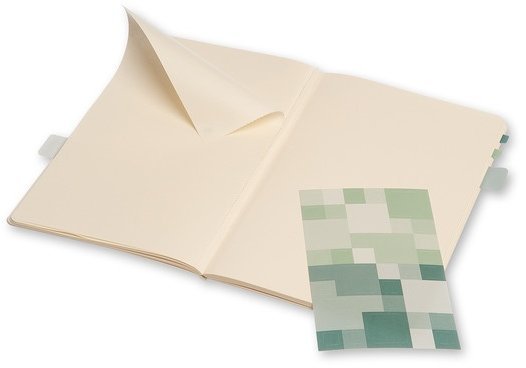 Блокнот Moleskine VOLANT POCKET, нелинованный, светло-зеленый, темно-зеленый (2шт) Блокнот Moleskine VOLANT POCKET, нелинованный, светло-зеленый, темно-зеленый (2шт)