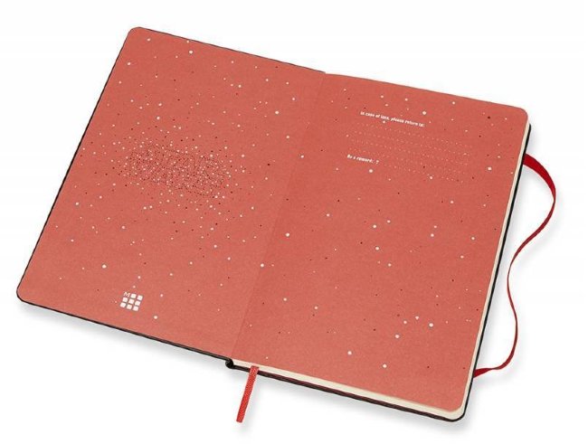 Еженедельник Moleskine STAR WARS WKNT LE, черный Darth Vader