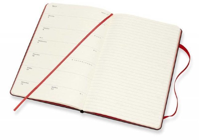 Еженедельник Moleskine STAR WARS WKNT LE, черный Darth Vader