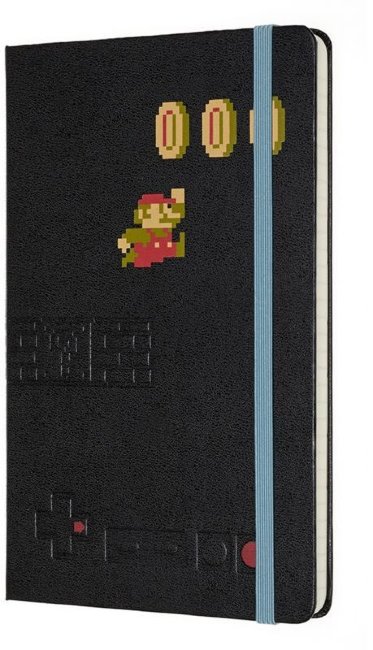 Блокнот Moleskine Limited Edition Super Mario Large, Mario in Motion, линейка
