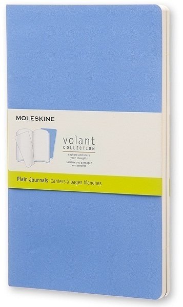 Блокнот Moleskine VOLANT POCKET, нелинованный, синий, темно-синий (2шт) Блокнот Moleskine VOLANT POCKET, нелинованный, синий, темно-синий (2шт)