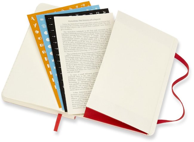 Еженедельник Moleskine ACADEMIC WKNT PKS, датированный на 18 месяцев, красный