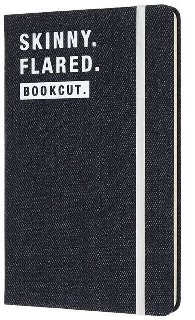 Блокнот Moleskine Limited Edition DENIM Large, линейка, Skinny