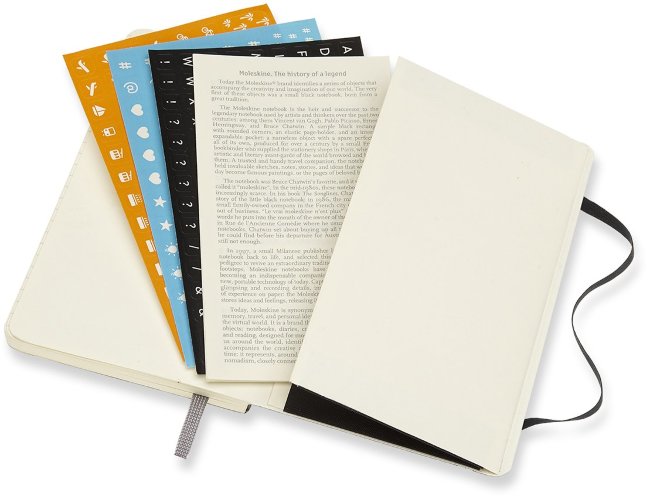 Еженедельник Moleskine ACADEMIC WKNT PKS, датированный на 18 месяцев, черный