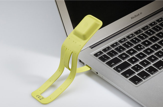 Фонарик-закладка Moleskine BOOKLIGHT желтый