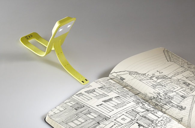 Фонарик-закладка Moleskine BOOKLIGHT желтый