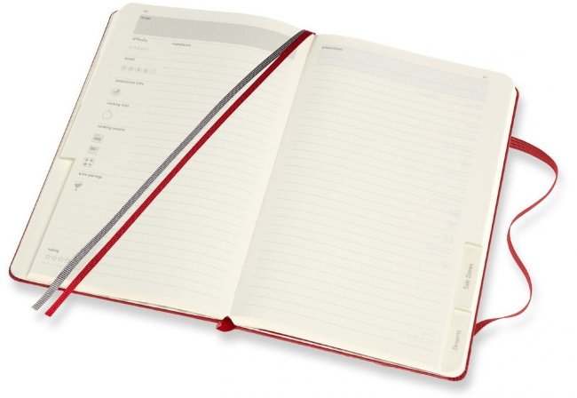 Блокнот Moleskine PASSION Recipe Large, красный, подарочная коробка Блокнот Moleskine PASSION Recipe Large, красный, подарочная коробка