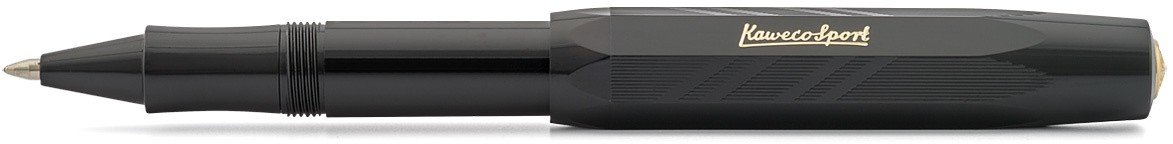 Ручка гелевая (роллер) Classic Sport Guilloche 0.7мм чёрный корпус с орнаментом