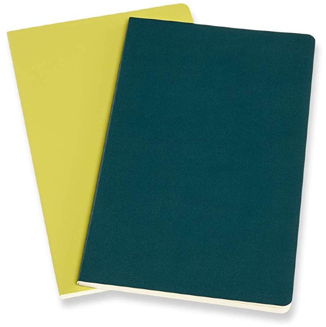 Блокнот Moleskine VOLANT Large, линейка, зеленый, желтый цитрон (2шт) Блокнот Moleskine VOLANT Large, линейка, зеленый, желтый цитрон (2шт)