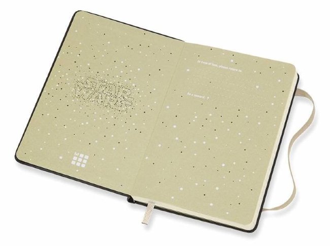 Еженедельник Moleskine STAR WARS WKNT POCKET LE, черный Rey