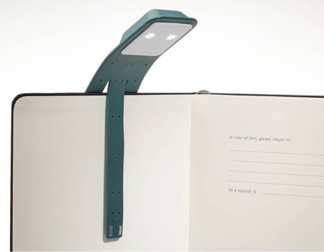 Фонарик-закладка Moleskine BOOKLIGHT зеленый Фонарик-закладка Moleskine BOOKLIGHT зеленый