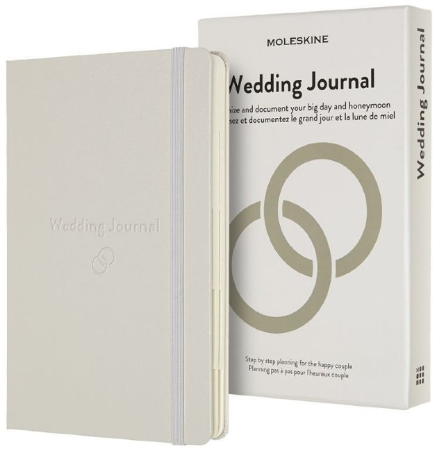 Блокнот Moleskine PASSION Wedding Large, светло серый, подарочная коробка Блокнот Moleskine PASSION Wedding Large, светло серый, подарочная коробка