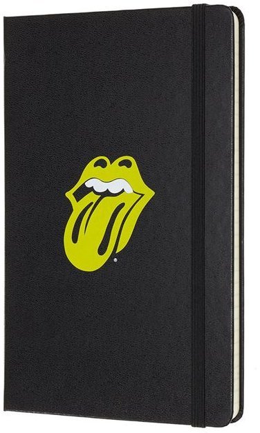 Блокнот Moleskine Limited Edition ROLLING STONES Large, линейка, черный