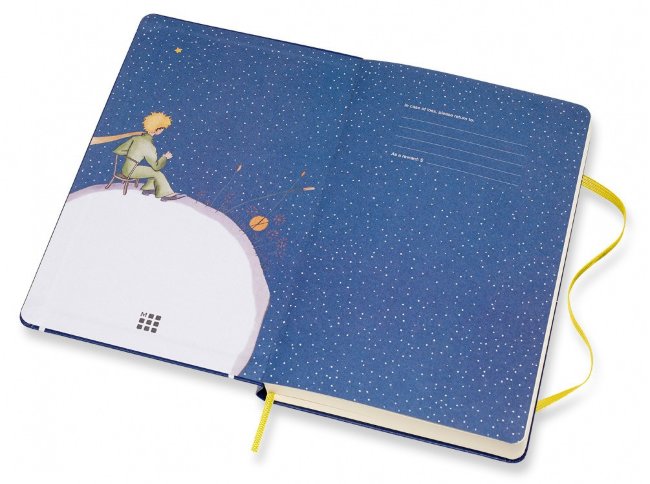 Еженедельник Moleskine LE PETIT PRINCE WKNT LG, A5, синий Еженедельник Moleskine LE PETIT PRINCE WKNT LG, A5, синий