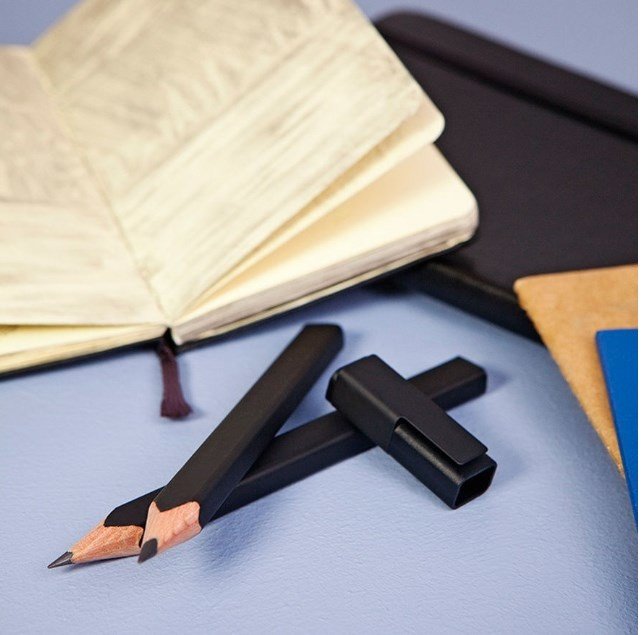 Набор карандашей чернографитовых Moleskine DRAWING SET 2B корпус черный