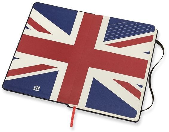 Блокнот Moleskine Limited Edition ROLLING STONES Large, линейка, Denim