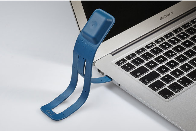 Фонарик-закладка Moleskine BOOKLIGHT синий