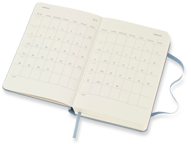 Ежедневник Moleskine CLASSIC Pocket, синий пепел