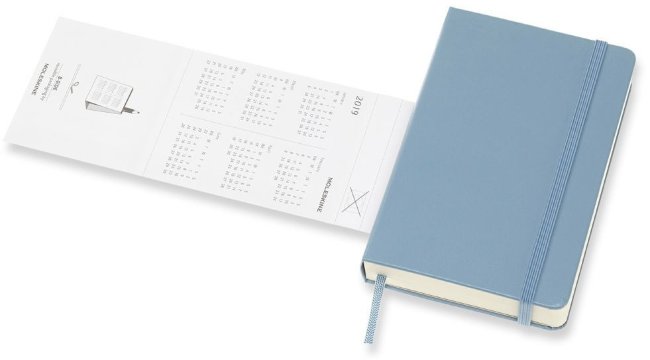 Ежедневник Moleskine CLASSIC Pocket, синий пепел