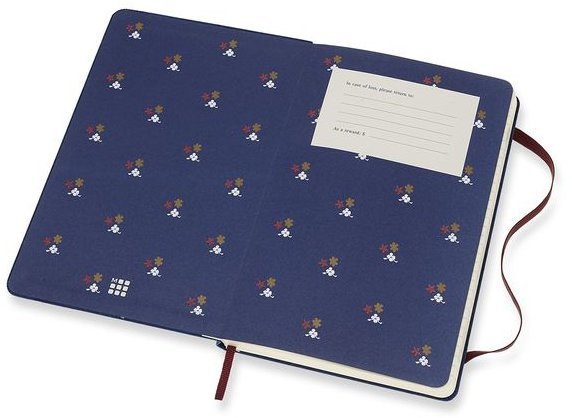 Блокнот Moleskine Limited Edition ROLLING STONES Large, линейка, велюр