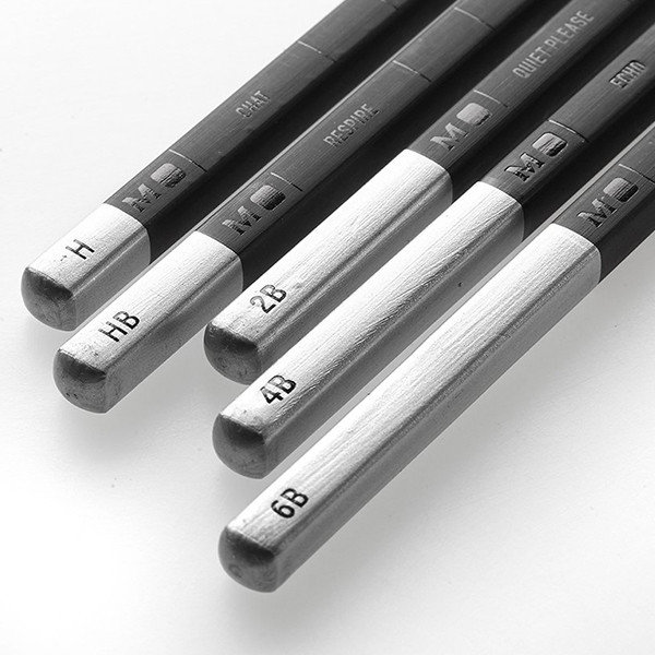 Набор карандашей чернографитных Moleskine DRAWING SET (H/HB/2B/4B/6B) Набор карандашей чернографитных Moleskine DRAWING SET (H/HB/2B/4B/6B)