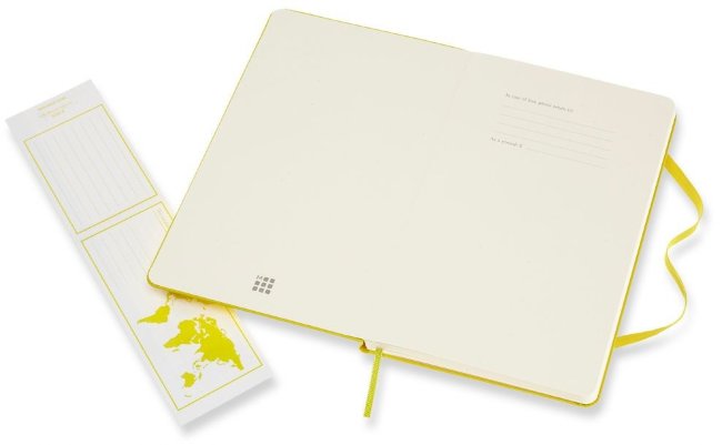 Блокнот Moleskine CLASSIC Large, нелинованный, желтый Блокнот Moleskine CLASSIC Large, нелинованный, желтый