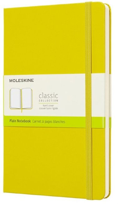 Блокнот Moleskine CLASSIC Large, нелинованный, желтый Блокнот Moleskine CLASSIC Large, нелинованный, желтый