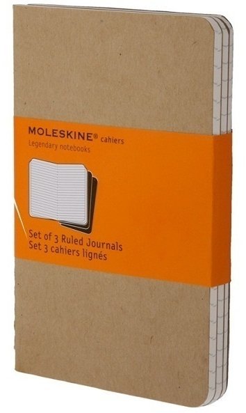Блокнот Moleskine CAHIER JOURNAL POCKET, линейка, бежевый (3шт) Блокнот Moleskine CAHIER JOURNAL POCKET, линейка, бежевый (3шт)