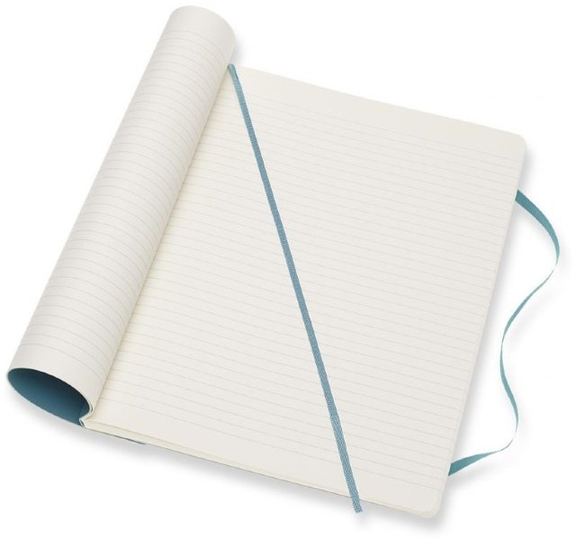 Блокнот Moleskine CLASSIC SOFT XLarge, линейка, голубой Блокнот Moleskine CLASSIC SOFT XLarge, линейка, голубой
