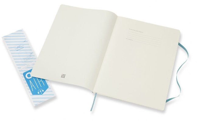 Блокнот Moleskine CLASSIC SOFT XLarge, линейка, голубой Блокнот Moleskine CLASSIC SOFT XLarge, линейка, голубой