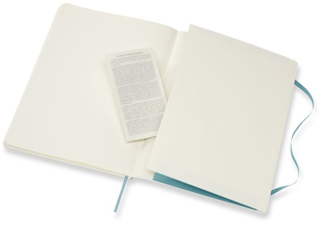 Блокнот Moleskine CLASSIC SOFT XLarge, линейка, голубой Блокнот Moleskine CLASSIC SOFT XLarge, линейка, голубой