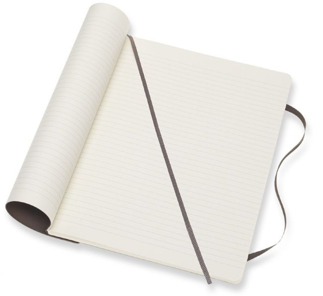 Блокнот Moleskine CLASSIC SOFT XLarge, линейка, коричневый