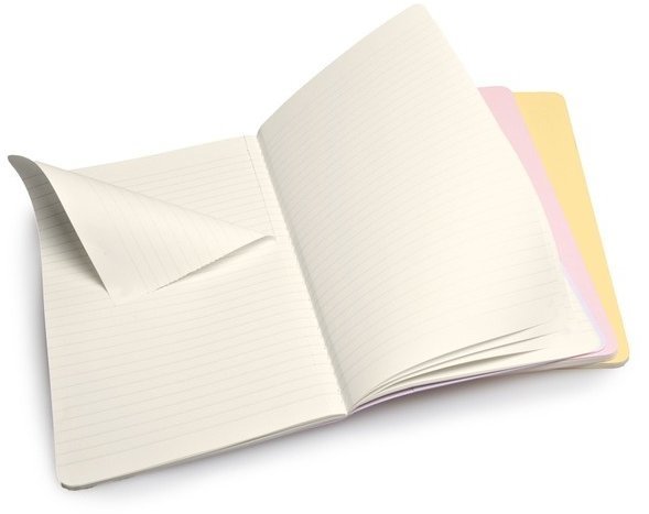 Блокнот Moleskine CAHIER JOURNAL LARGE, линейка, черный (3шт) Блокнот Moleskine CAHIER JOURNAL LARGE, линейка, черный (3шт)