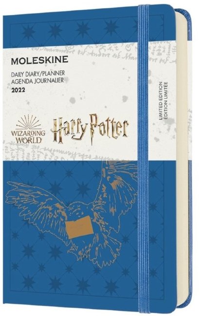 Еженедельник Moleskine LE HARRY POTTER WKNT Pocket 90x140мм 144стр. синий