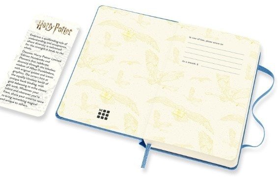 Еженедельник Moleskine LE HARRY POTTER WKNT Pocket 90x140мм 144стр. синий