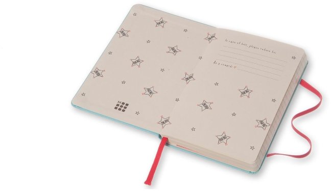 Блокнот Moleskine TOY STORY POCKET Limited Edition, линейка, голубой