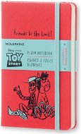 Блокнот Moleskine TOY STORY POCKET Limited Edition, нелинованный, красный