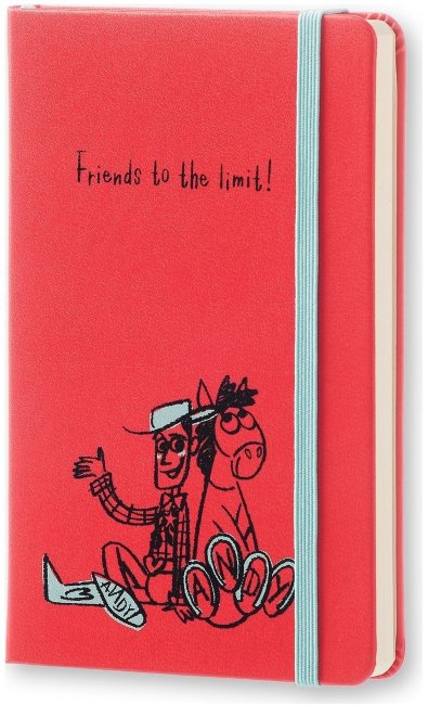 Блокнот Moleskine TOY STORY POCKET Limited Edition, нелинованный, красный Блокнот Moleskine TOY STORY POCKET Limited Edition, нелинованный, красный
